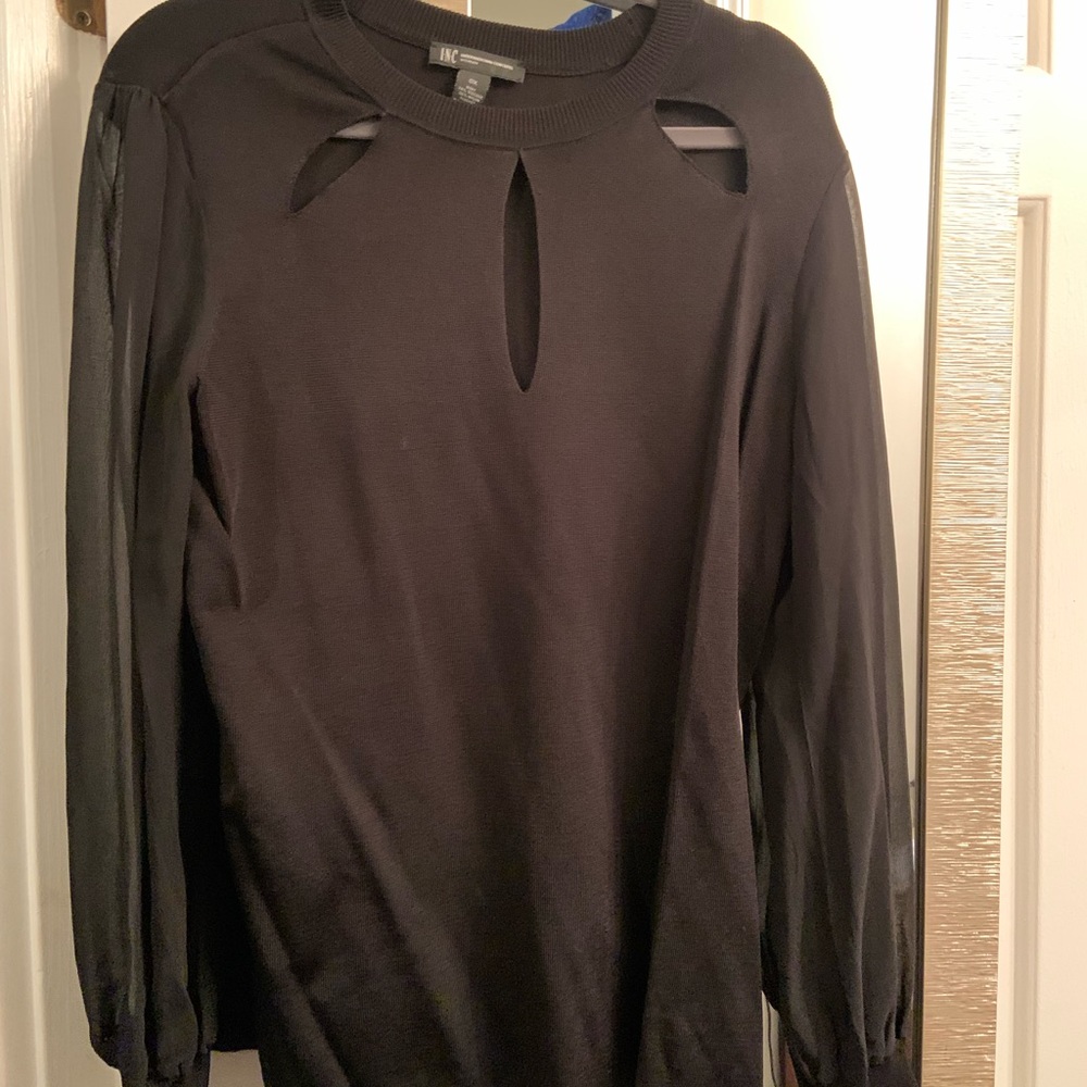 Women’s INC black top Size 0X